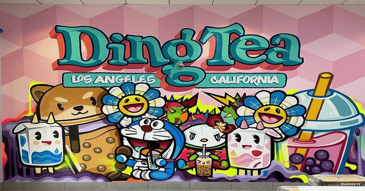 Ding Tea Los Angeles - Bubble Tea shop in Los Angeles